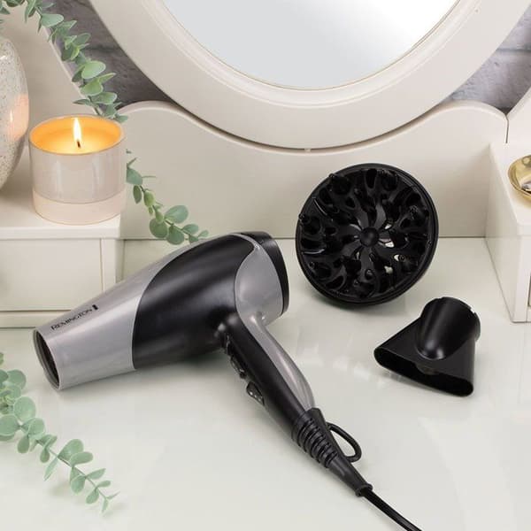 Hårfön - REMINGTON - D3190S - diffuser - 2200 W
