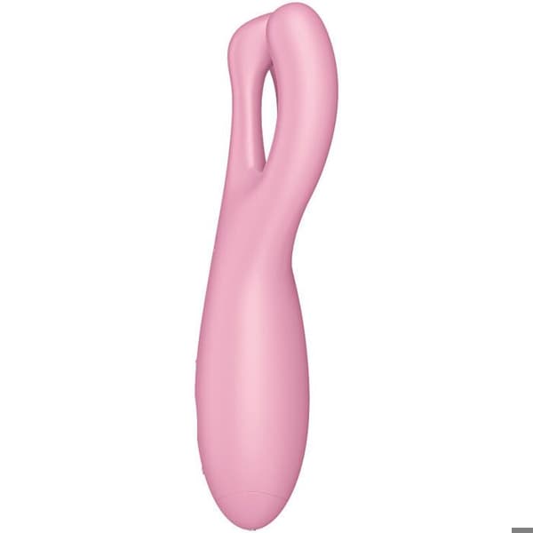 SATISFYER THRESOME 4 VIBRATOR ROSA