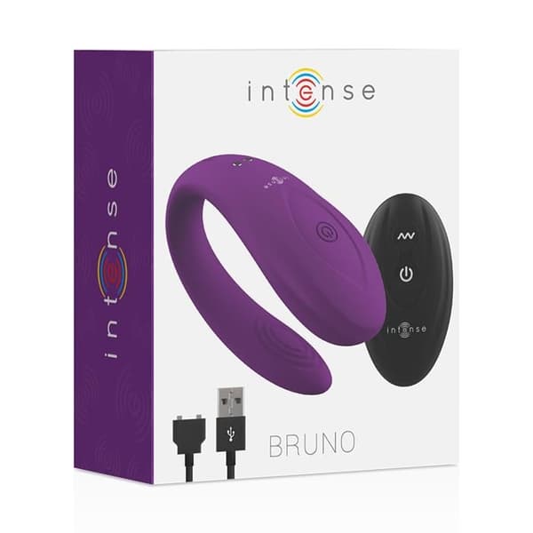 VIBRO INTENSE BRUNO PARTNER DUBBEL NÖJE