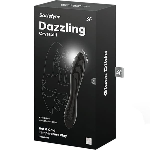 SATISFYER - Bländande CRYSTAL BLACK -
