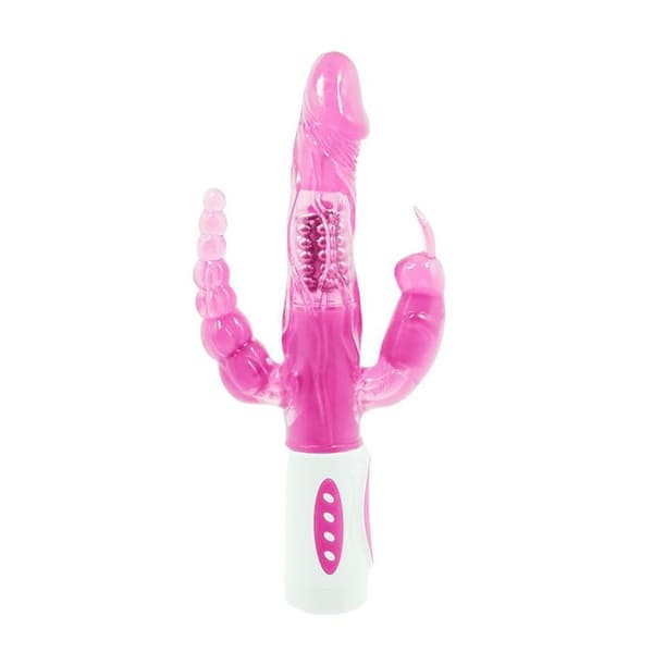 Vibromassager - BAILE - Pretty Bunny - Silikon - Rosa - Medium