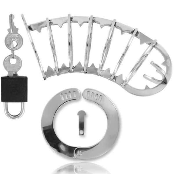 METALHÅRD SPIKAD KASTRATIONSBUR 14 CM