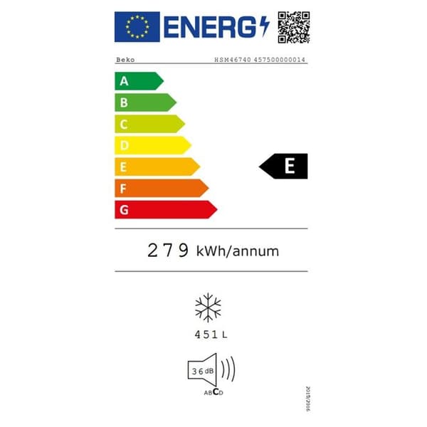 BEKO Kystfrys HSM46740