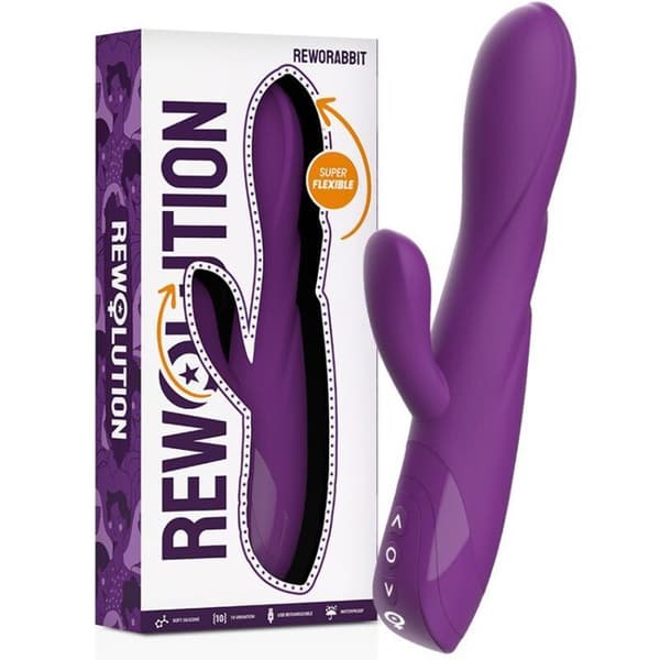 REWOLUTION REWORABBIT FLEXIBLE VIBRATOR MED KANIN