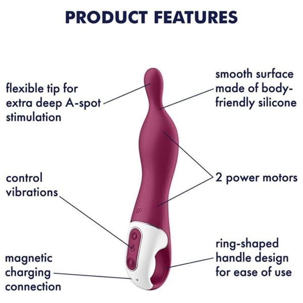 A-Mazing 1 Vibrator Bordeaux - Satisfyer