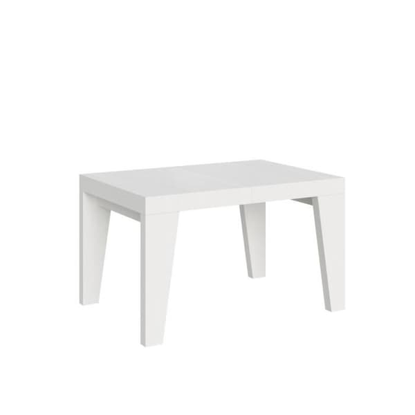 Uttökningsbart bord - Naxy - 90x120/224 cm - Vit - Barn