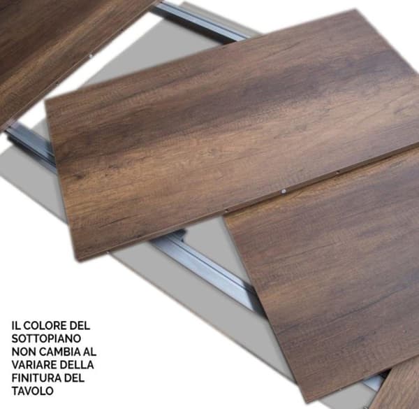 Uttökningsbart bord - ITAMOBY - Tecno Evolution - Valnöt - 90/180→284 cm - 12 platser