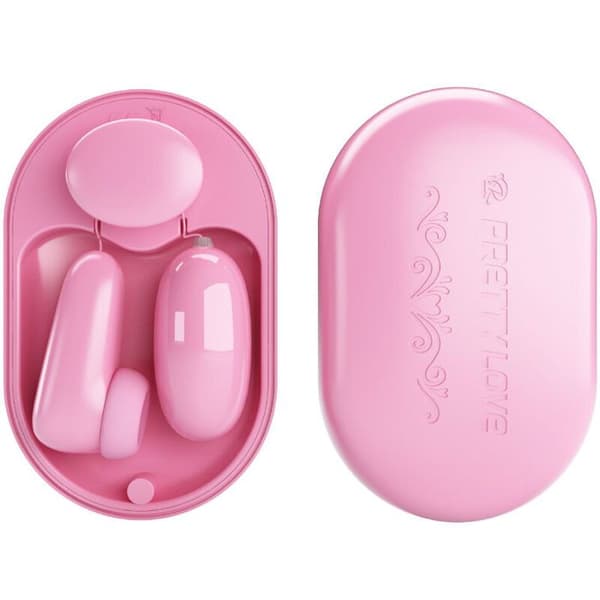 PRETTY LOVE - MAGIC BOX VIBRATION BALL & ROSA STIMULATOR -