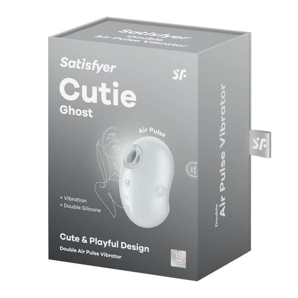 Satisfyer - Cutie Ghost - Vit