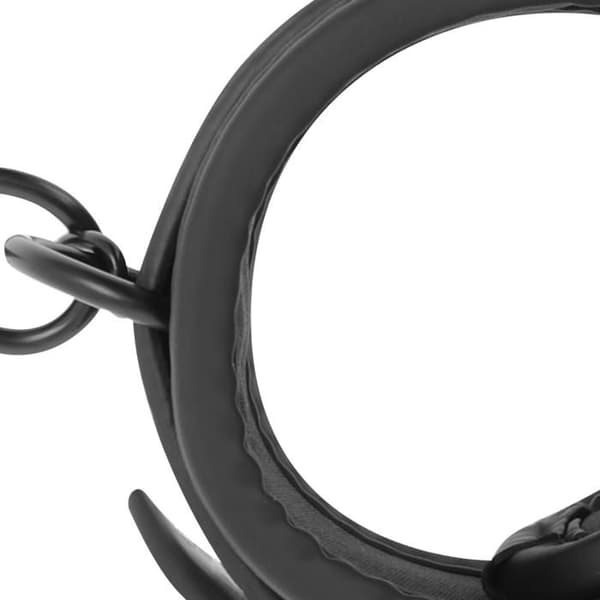 FETISCH UNDERDANIG - SET MED HAND- OCH VANKLÄDDA HÄNDER OCH ANKELBAND MED NEOPRENFODER -