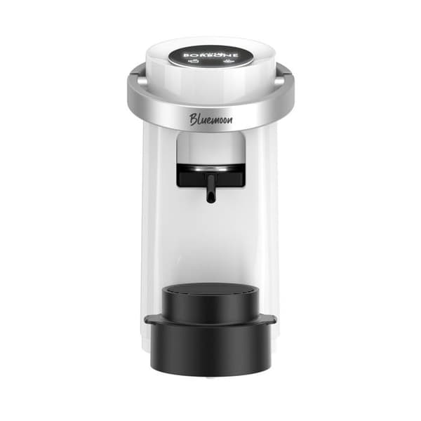 Caffè Borbone Bluemoon Kapselmaskin ESE 44mm, 15 bar, Tank 0.9L, Touchscreen, Multifunktion - Vit