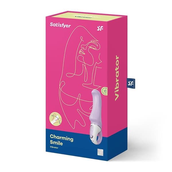 Vibrator - SATISFYER - CHARMING SMILE - 12 program - 6 modeller - USB uppladdningsbar
