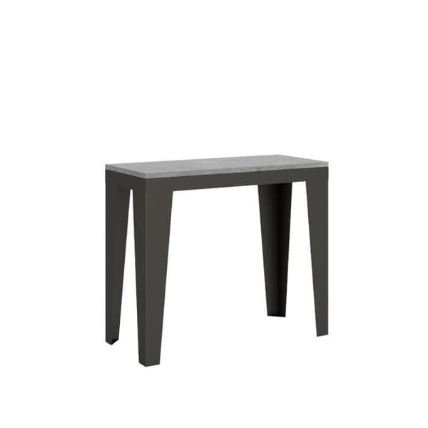 Konsol i betong FLAME EVOLUTION utsträckbar till 300 cm - Flame Evolution - Vit - Cement