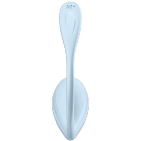 SATISFYER - GRATIS APP G-PUNKT STIMULATOR SLÄT BLOMME BLA HIMMEL