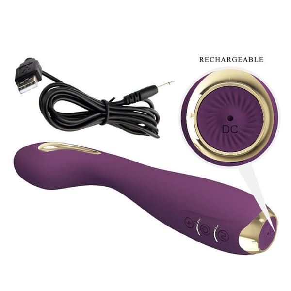 PRETTY LOVE - HECTOR ELECTROSHOCK VIBRATOR BY APP CONTROL LILA -