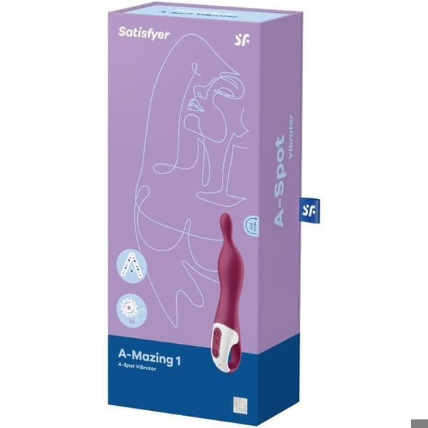 A-Mazing 1 Vibrator Bordeaux - Satisfyer