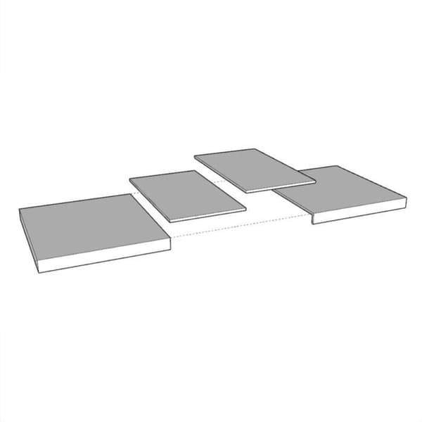Bord - VOLANTIS EVOLUTION - utdragbar till 224 cm - färg vit