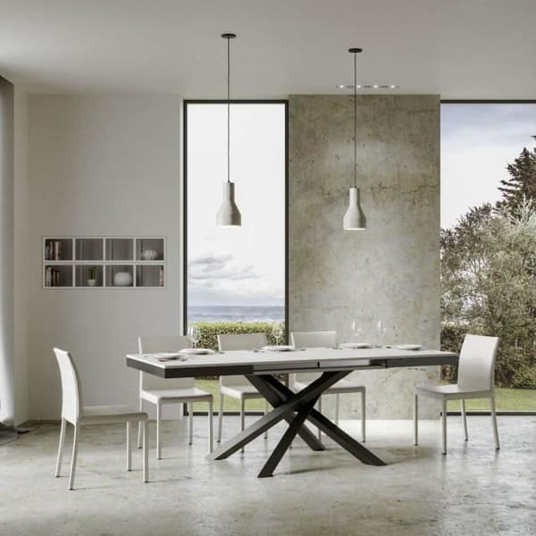 Bord - VOLANTIS EVOLUTION - utdragbar till 224 cm - färg vit