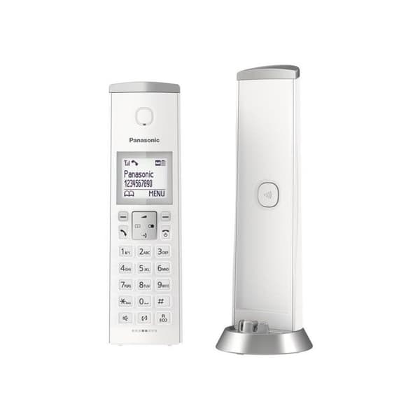 Panasonic KX-TGK220 Trådlöst telefonsvarare med DECT\GAP nummerpresentation Vit