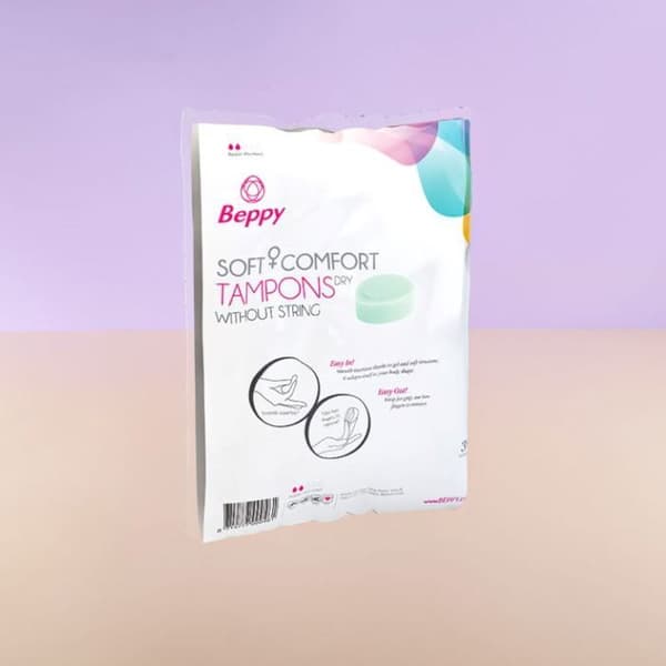 Tamponer - Beppy - Soft-Comfort - Hypoallergenisk - Förpackning med 30 - Medium flöde