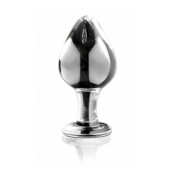 Glasmassageapparat - Pipedream - Istappar nr 25 - Allergivänligt - Transparent - Rak
