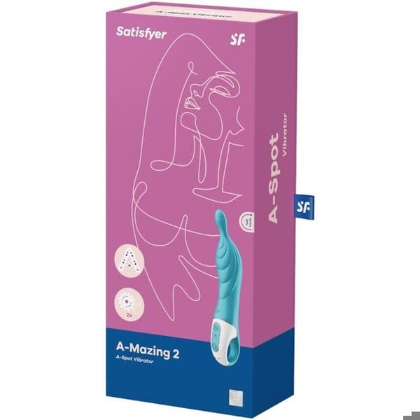 A-Mazing 2 Turquoise Vibrator - Satisfyer