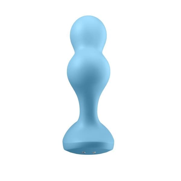 Anal vibrator - Satisfyer - Deep Diver - Ansluten - Bluetooth - Blå färg
