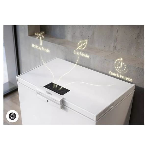 Whirlpool 308L Vit Frysbox - W3RHS30EW