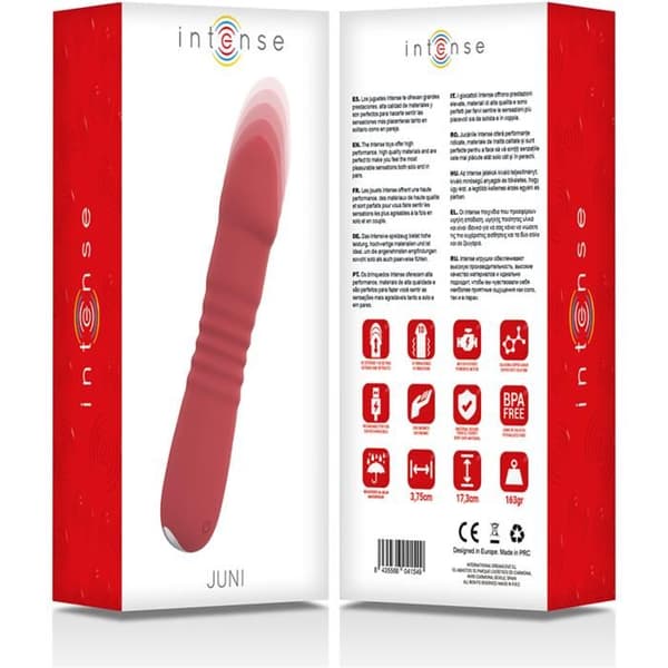INTENSE - JUNI UPP & NED 10 RÖDA VIBRATIONER -