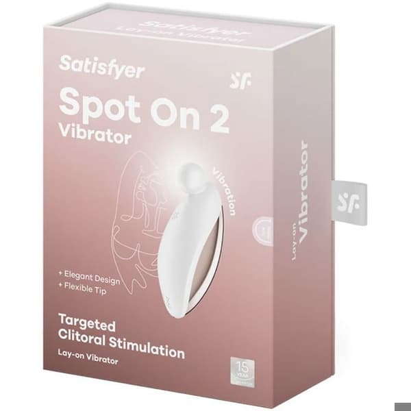 SATISFYER - VIBRATOR SPOT ON 2 LAY-ON VIT -