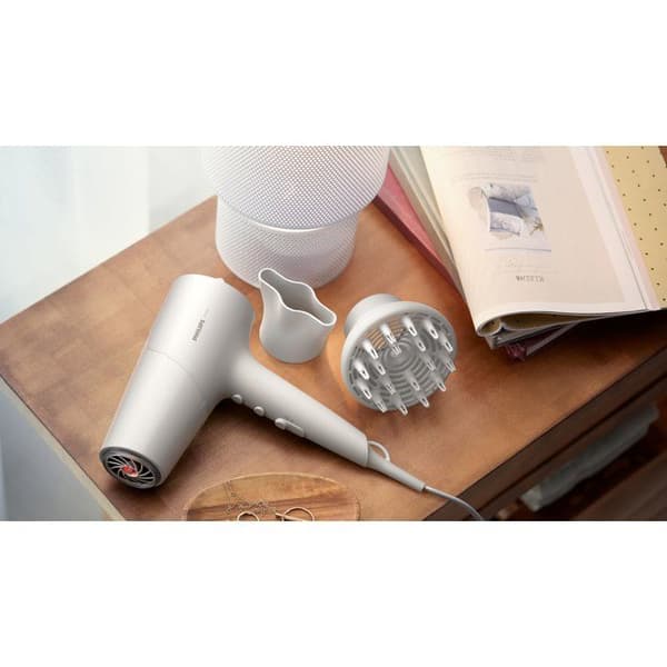 Hårfön - PHILIPS - BHD501/20 - ThermoShield - diffuser - 2100 W