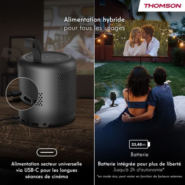 Vidéoprojektor Thomson LED VEGA PG35B