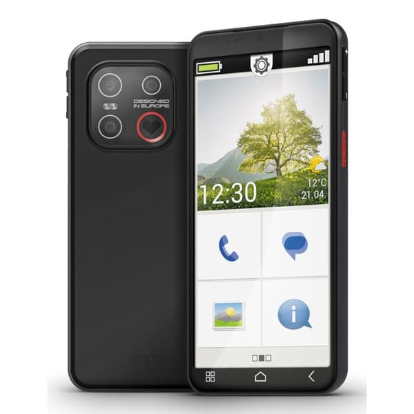 Smartphone Emporia E7M.V1.BK.01 Svart