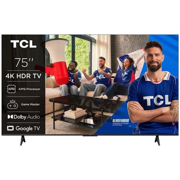 TCL 75P6L LED LCD-TV Google TV 4K HDR