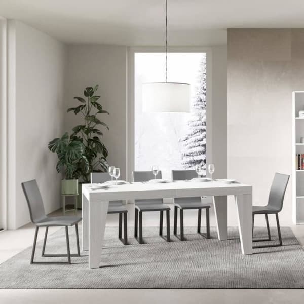 Bord - NAXY - ask - utdragbar 264 cm