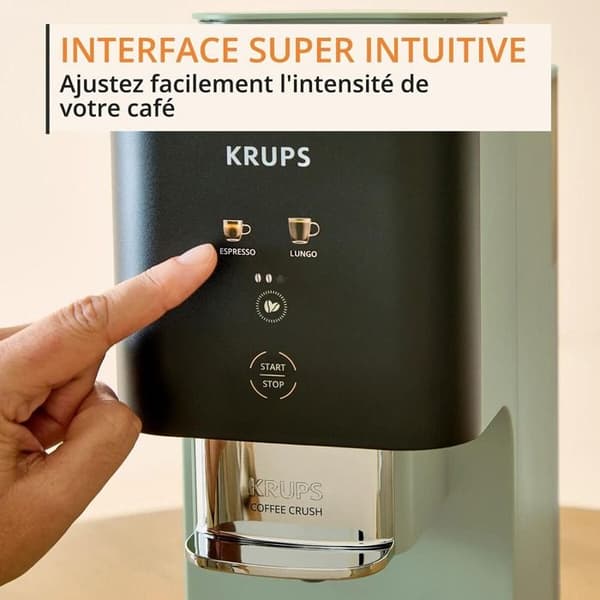 Kaffekvarn Krups SA401LE0 Coffee Crush Grön
