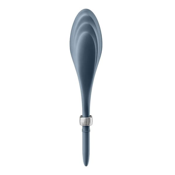 Penisring - Satisfyer - Duelist - Justerbar - Oppladbar - Vibrerende Grå