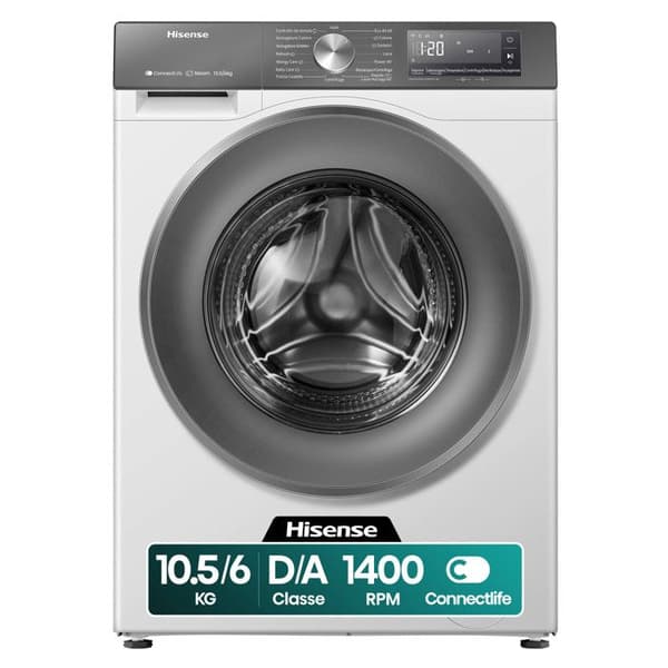 Hisense WD3S1043BW7 Vit