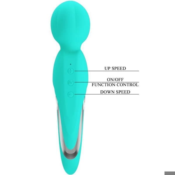 PRETTY LOVE - WALTER VIBRATOR STAV AQUA GRÖN -