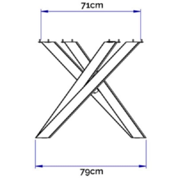Uttdragbart bord VOLANTIS EVOLUTION Ask - 90x160 till 264 cm