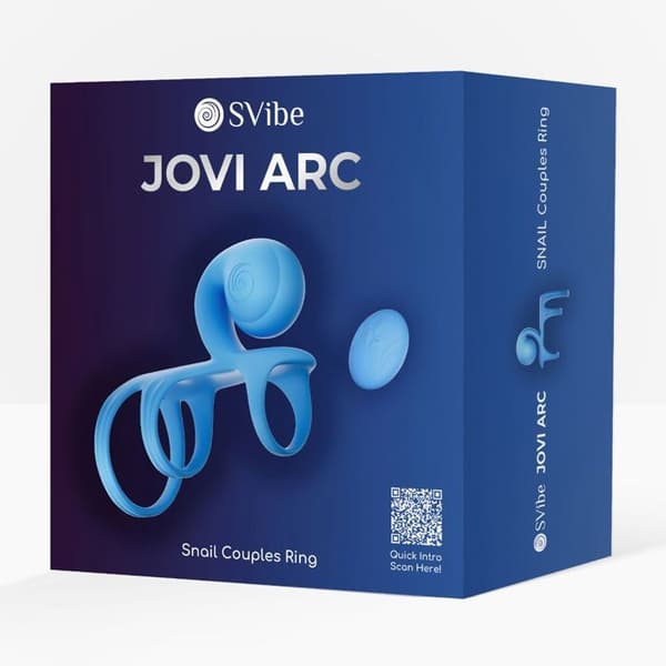 SVibe - Jovi Arc Ring för Par - Blå