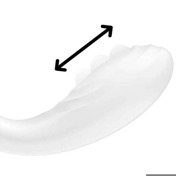 Vibrator - Satisfyer - G-Spot Vibrator - Vit - Vibrerande - Ergonomisk