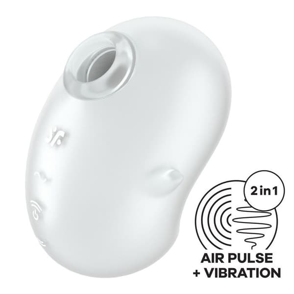 Satisfyer - Cutie Ghost - Vit