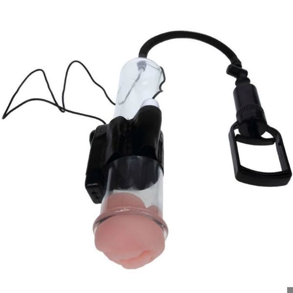 Erektionpump - BAILE - Svart - Justerbar vibration