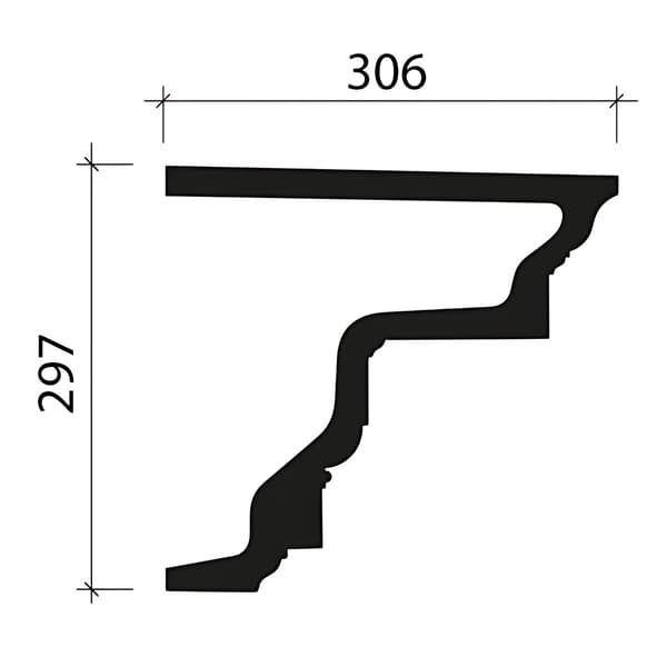 Taklist Profhome 401302 stil tidlös / klassisk