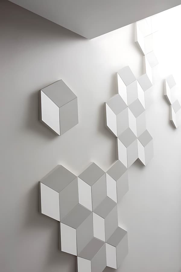 3D-väggpaneler Orac Decor MODERN W100-box 1 låda innehåller 18 paneler