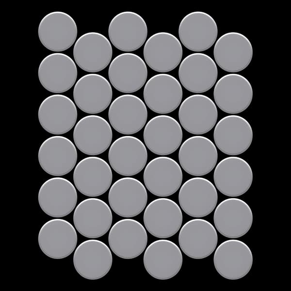 Metal mosaik Rustfrit stål ALLOY S-Herringbone-RS poleret grå 0,73 m2