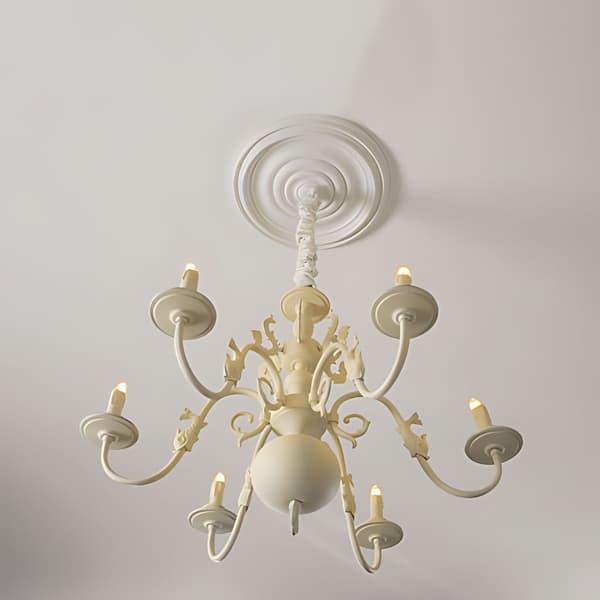 Stuk rosette Orac Decor LUXXUS R08 stil klassisk