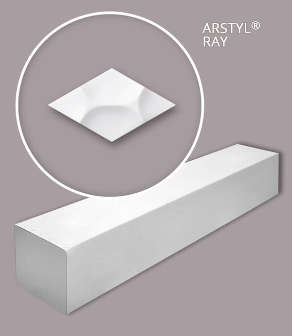 3D-väggpanel NMC ARSTYL RAY-box 1 låda innehåller 6 paneler