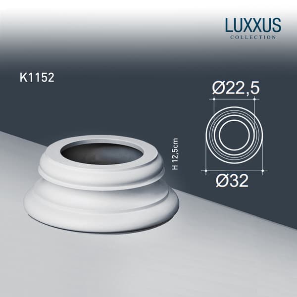 Søjler postament Orac Decor LUXXUS K1152 stil klassisk